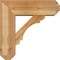 Ekena Millwork Olympic Craftsman Rough Sawn Bracket w/ Offset Brace, Western Red Cedar, 8"W x 24"D x 24"H BKT0806X24X24OLY04RWR - alternate 2